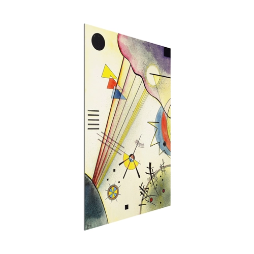 Bild von Alu-Dibond Kunstdruck Wassily Kandinsky - Deutliche Verbindung