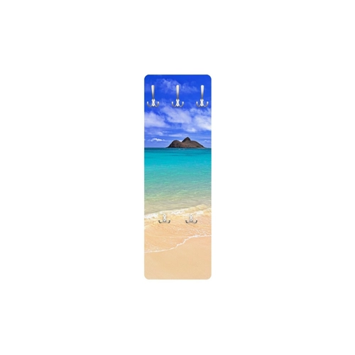Bild von Garderobenpaneel Paradise Beach – Stilvolle Wandgarderobe für jeden Raum