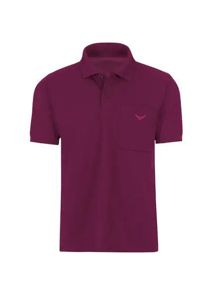 Bild von Trigema Poloshirt TRIGEMA Polohemd mit Brusttasche (1-tlg)