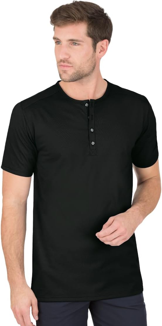 Bild von Trigema T-Shirt "TRIGEMA T-Shirt mit Knopfleiste DELUXE Baumwolle"