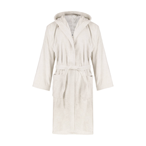 Bild von eterea Baumwolle Bademantel Livie Beige S – Eleganz und Komfort in Einem