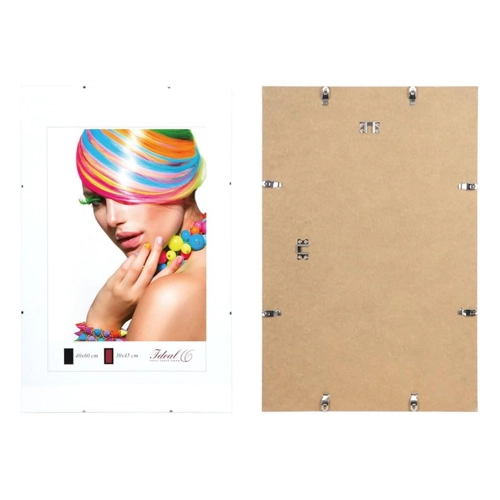Bild von IDEAL TREND Rahmenlos Bildhalter Klarglas – Ein zeitloses Design für Ihre Wanddekoration