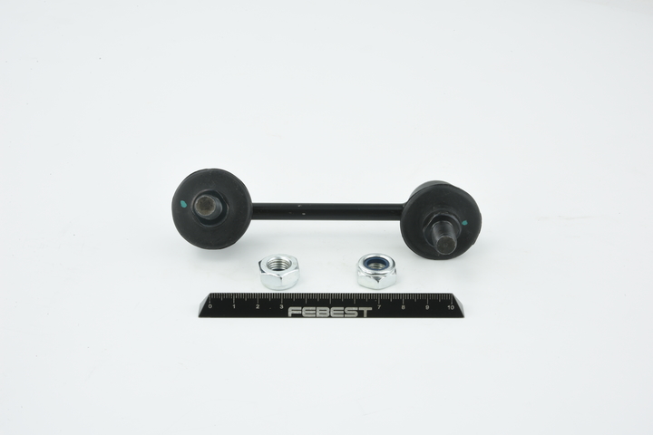 Bild von FEBEST 0123-027 Koppelstange Pendelstütze, Stabistange, Stabilisatorstange Hinterachse links TOYOTA: RAV4 II Off-Road