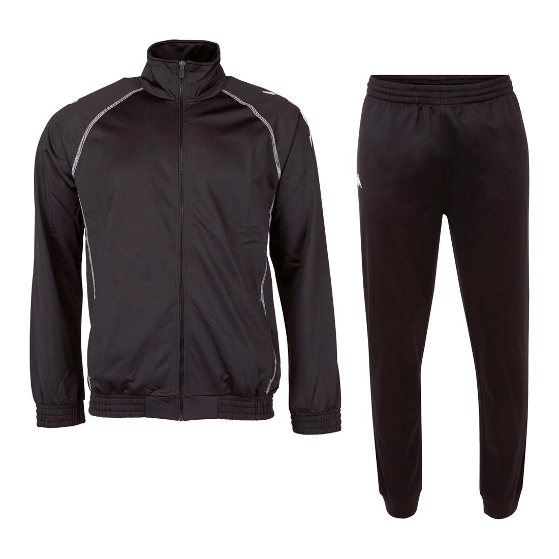 Bild von Kappa Tracksuit Unisex Jogginganzug Trainingsanzug 702759 Schwarz
