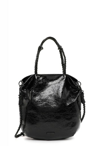 Bild von SURI FREY Shopper, Reißverschluss, Metallic-Optik, für Damen, schwarz