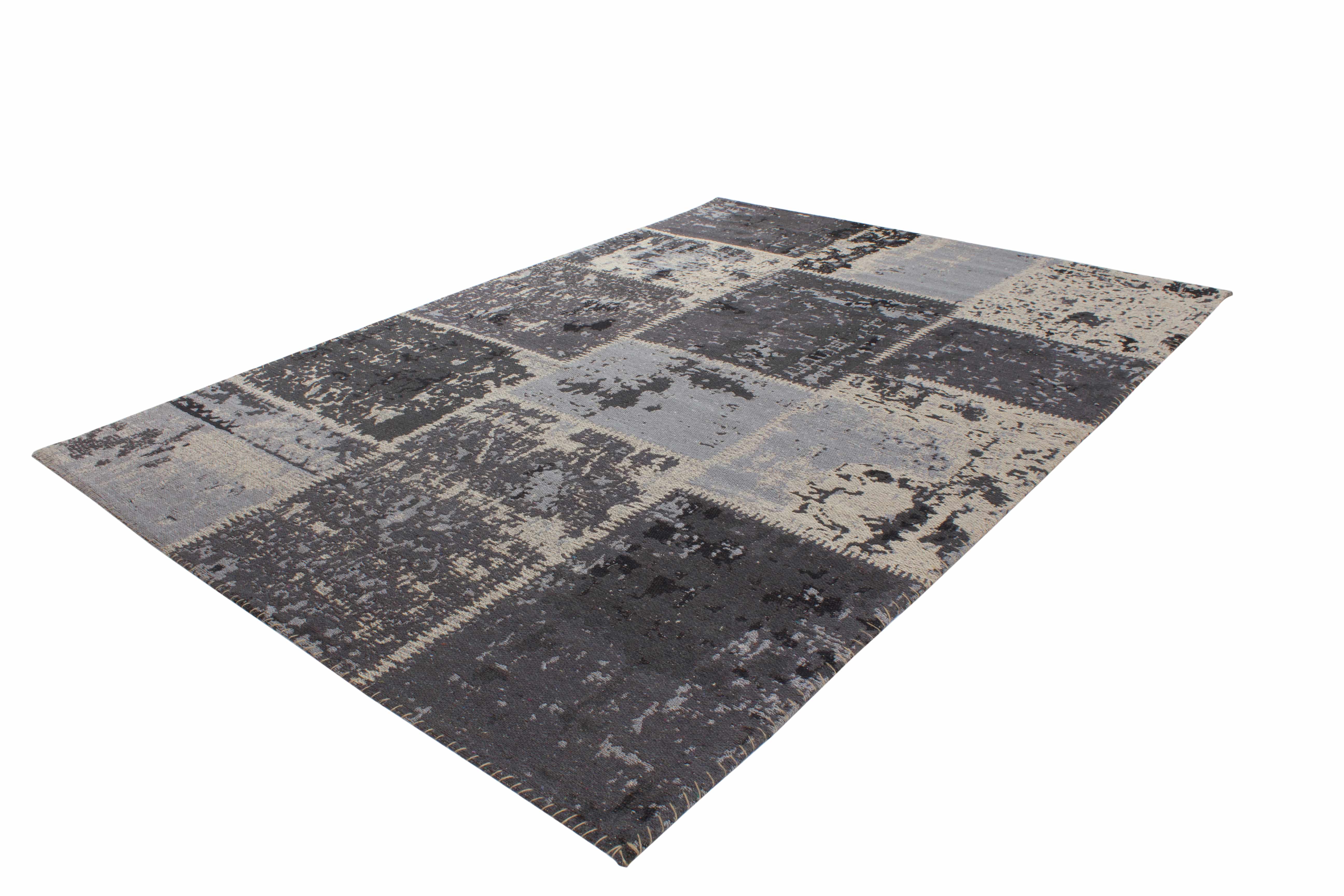 Bild von Matrix 110 Schwarz / Grau 160cm x 230cm