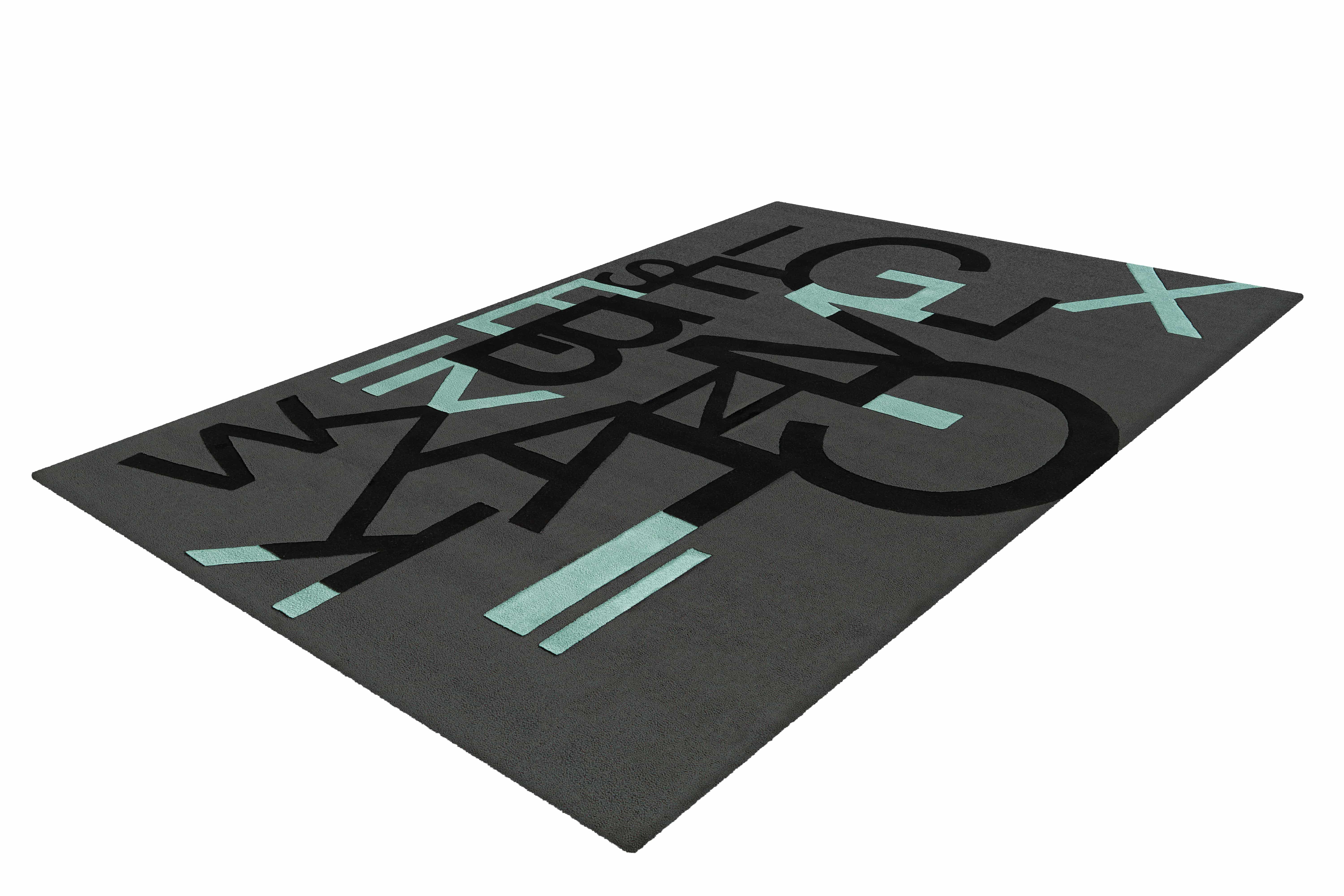 Bild von Sam 4161 Grau / Schwarz 170cm x 240cm