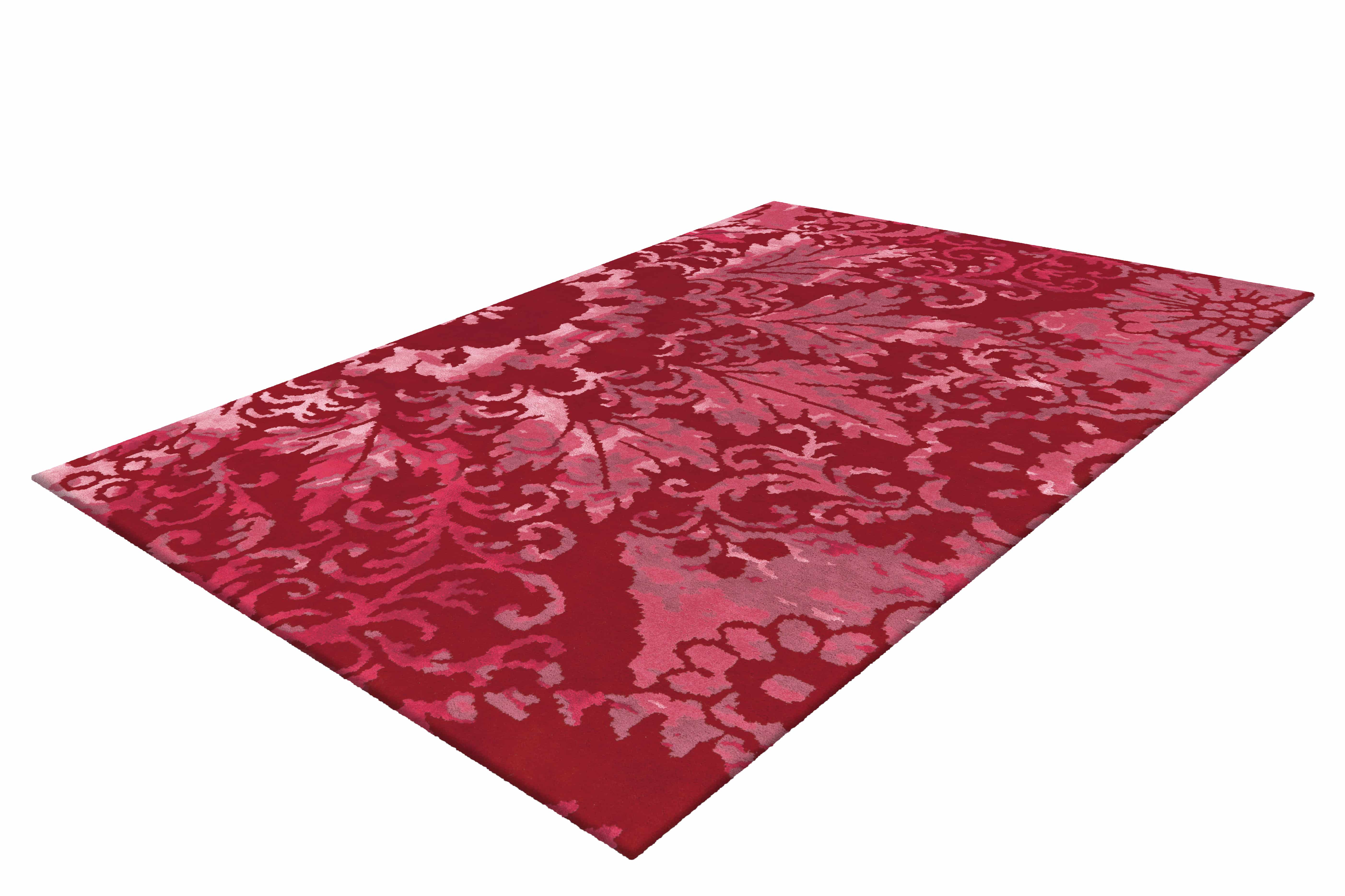 Bild von Satin 8061 Rot 170cm x 240cm