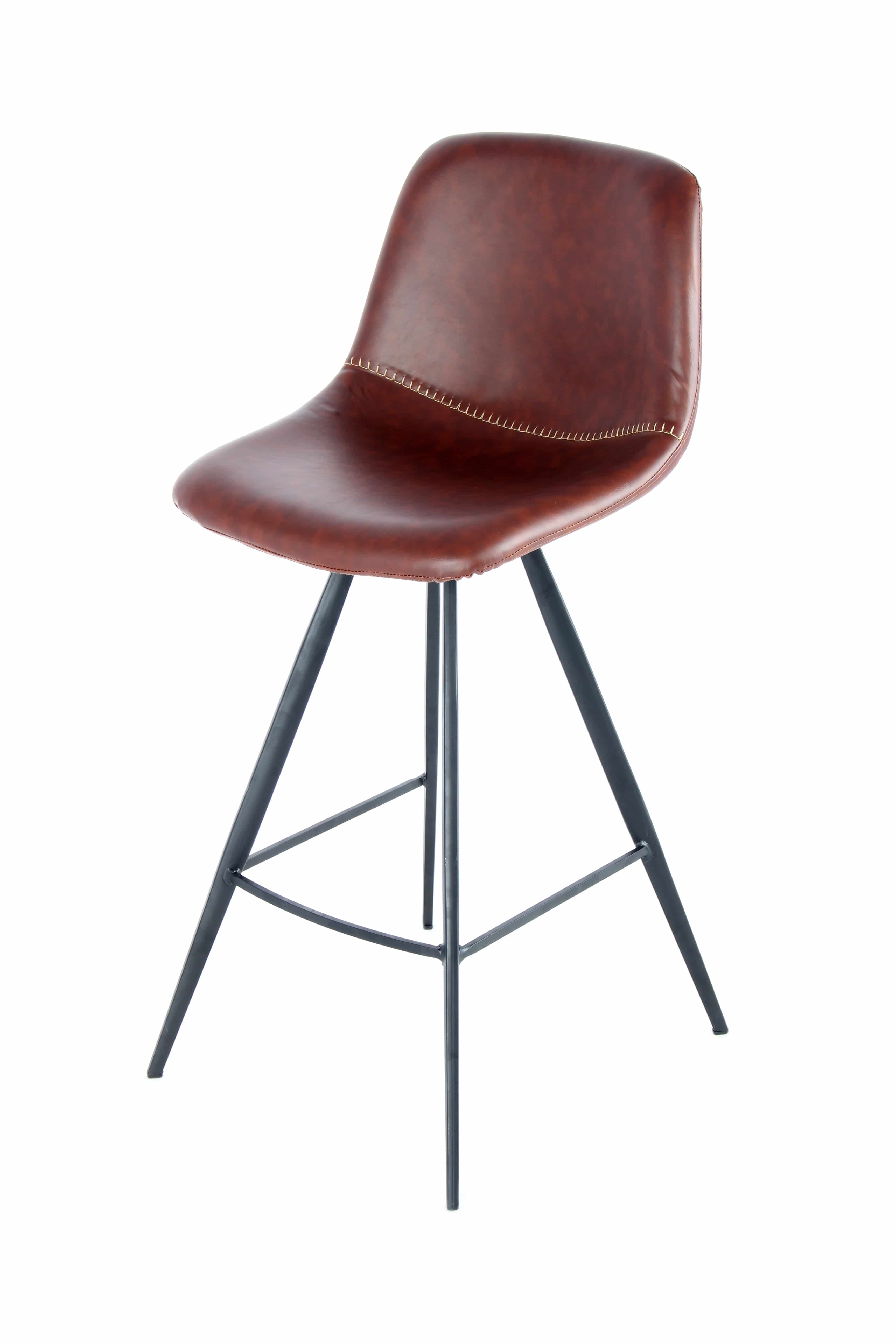 Bild von Barstuhl Samantha 325 2er-Set Dunkelbraun / Schwarz