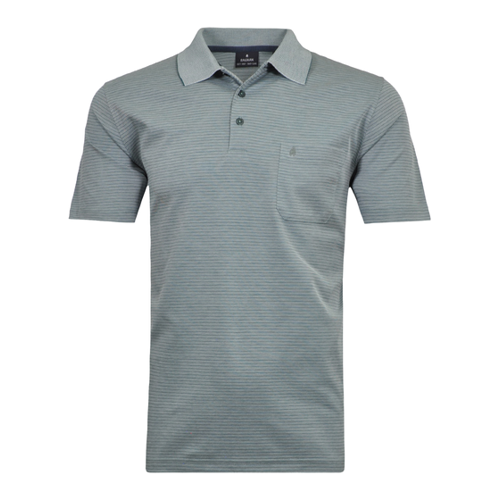 Bild von RAGMAN Kurzarmshirt für Herren in Grün