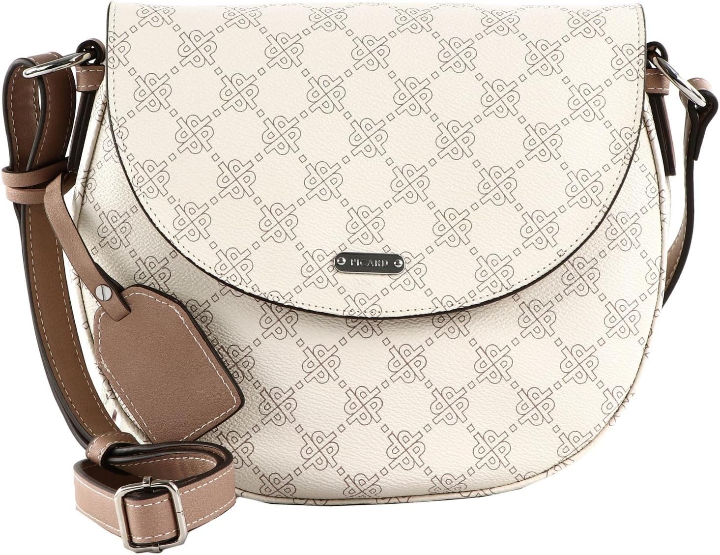 Bild von Picard Umhängetasche Euphoria 7776 für Damen aus Synthetik in der Farbe Cream, 25 x 22 x 7 cm, 77763M62I3