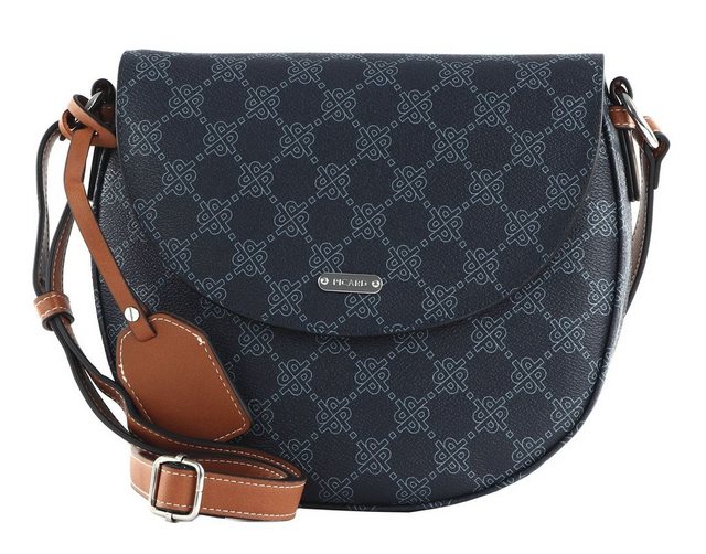Bild von Picard Umhängetasche Euphoria 7776 für Damen aus Synthetik in der Farbe Jeans, 25 x 22 x 7 cm, 77763M6616