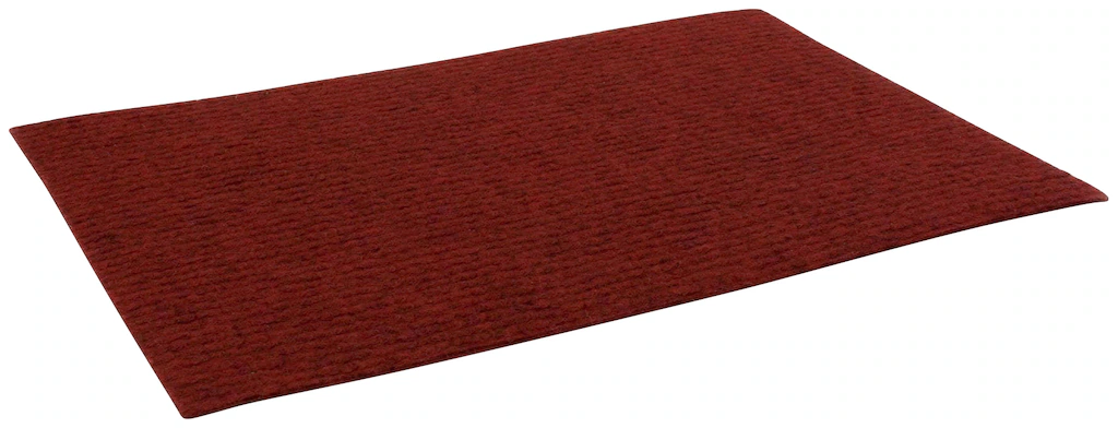 Bild von Primaflor-Ideen in Textil Nadelvliesteppich "MALTA", rechteckig, 2,5 mm Höhe, strapazierfähig, Uni-Farben, Kurzflor Teppich, Nadelvlies