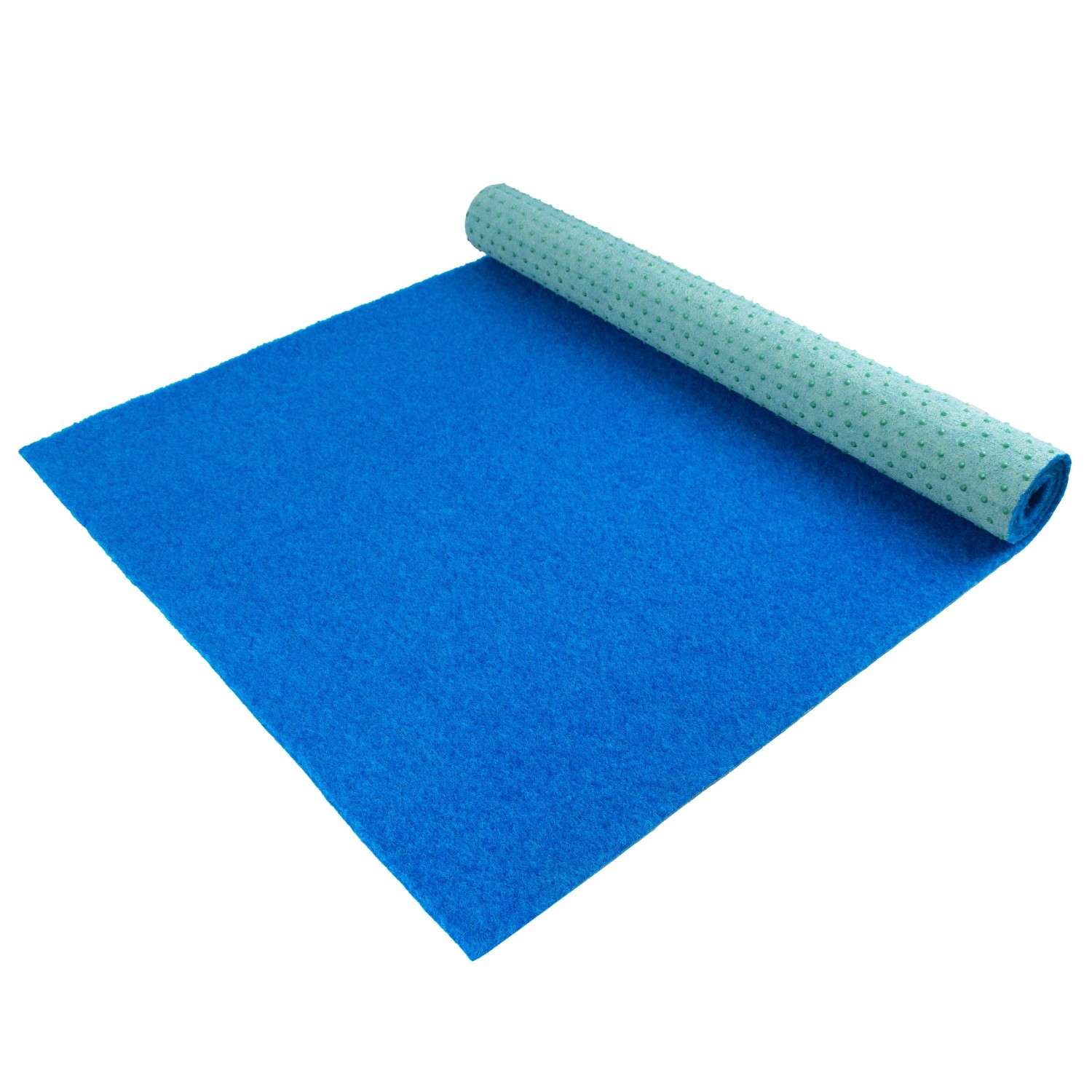 Bild von Primaflor Rasenteppich - PARK, Blau, 4,00m x 6,50m, Verschiedene Größen, Wasserdurchlässiger Vliesrasen, Robuster Outdoor Bodenbelag als Meterware für Balkon und Terrasse