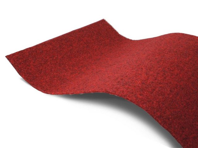 Bild von Primaflor-Ideen in Textil Kunstrasen "GREEN", rechteckig, 7,5 mm Höhe, Rasenteppich, rot, mit Noppen, witterungsbeständig & wasserfest
