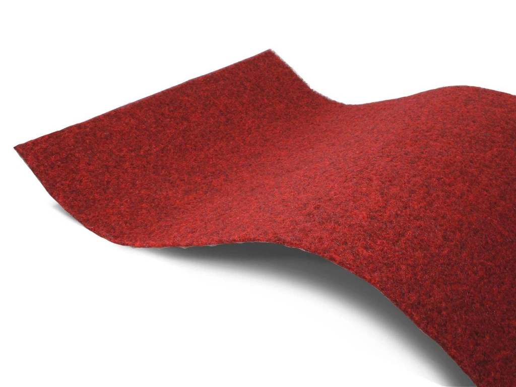 Bild von Primaflor Rasenteppich GREEN – Rot - 4,00m x 25,50m | Outdoor Bodenbelag | KunstRasenteppich GREEN Meterware | wetterfest & schnelltrocknend