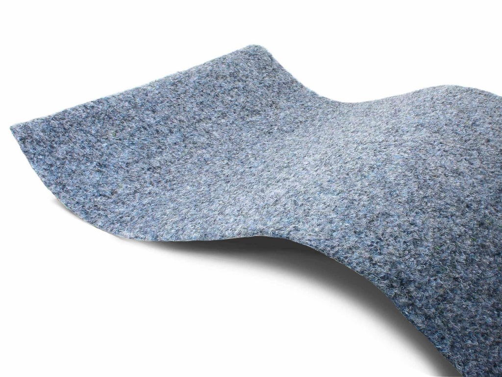 Bild von Primaflor-Ideen in Textil Kunstrasen "GREEN", rechteckig, 7,5 mm Höhe, Rasenteppich, graublau, mit Noppen, strapazierfähig