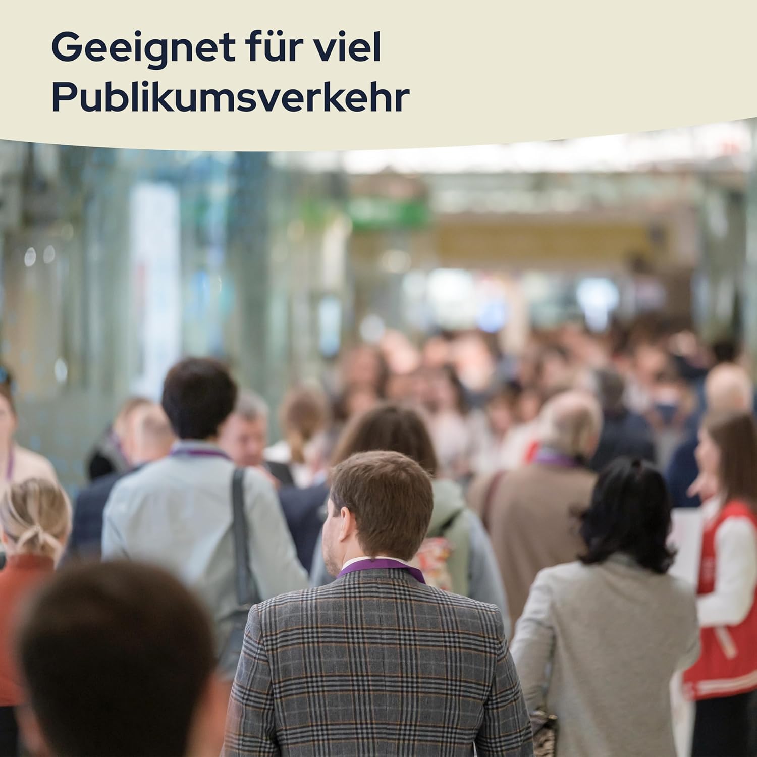 Bild von Primaflor Sauberlauf nach Maß - CLEAN, Rot, 0,90m x 10,00m, Rutschfester Schmutzfangläufer Meterware, Robuster Küchenläufer, Zuschneidbarer Teppichläufer, Eingangsmatte für Flur und Windfang