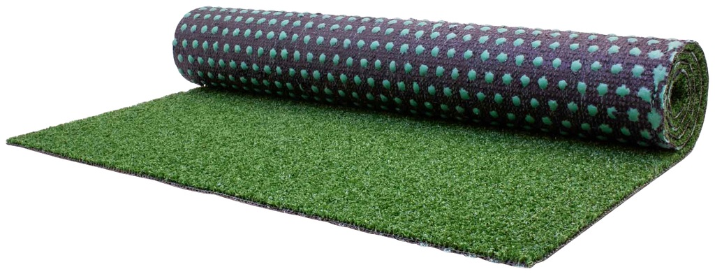 Bild von Primaflor Kunstrasen-Teppich mit Noppen - WIMBLEDON, 2,00m x 5,00m, 7 mm Hoch, UV-Beständiger, Wasserdurchlässiger, Grüner Rasenteppich, Outdoor Bodenbelag, Kunstgras für Terrasse und Balkon