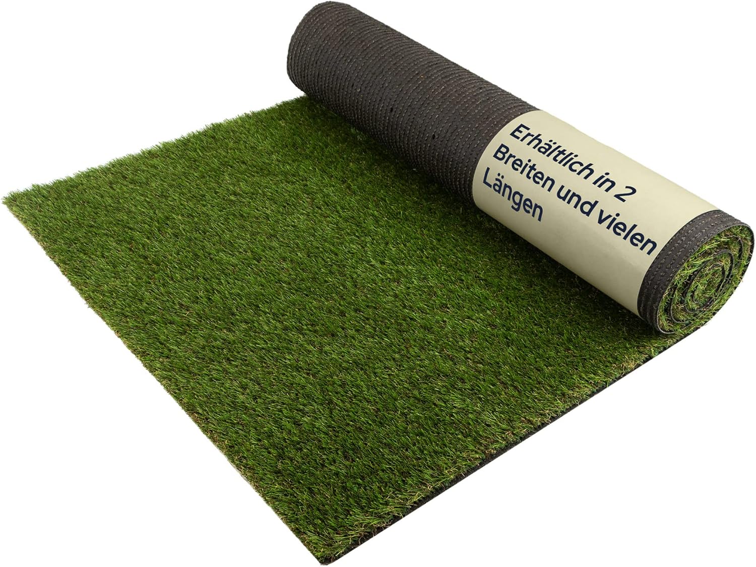 Bild von Primaflor Kunstrasen - FORESTLAND, 4,00m x 6,00m, Verschiedene Größen, 37 mm Hoch, UV-Beständiger, Wasserdurchlässiger, Rasenteppich, Outdoor Bodenbelag, Kunstgras für Garten, Terrasse und Balkon