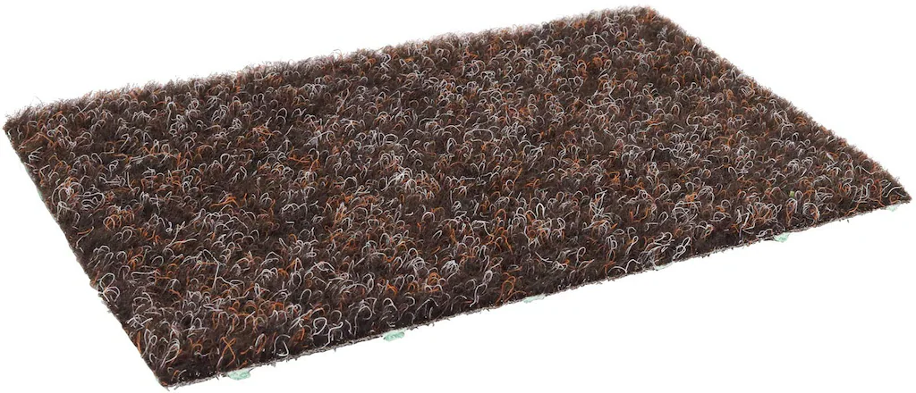 Bild von Primaflor-Ideen in Textil Kunstrasen "Kunstrasen GREEN", rechteckig, 7,5 mm Höhe, braun, mit Noppen, strapazierfähig, witterungsbeständig & wasserfest