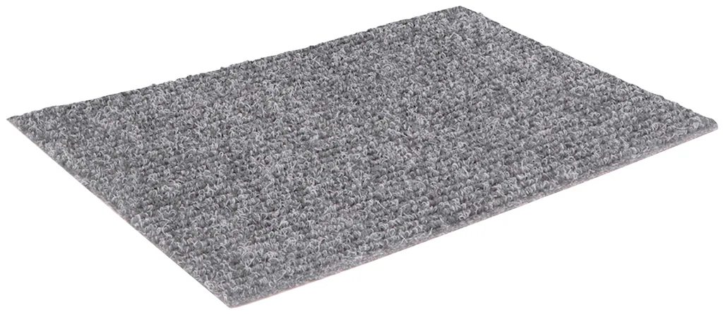 Bild von Primaflor Rips-Nadelfilz als Meterware - GLADIATOR, Grau, 2,00m x 30,00m, Schwer Entflammbarer, Gerippter Bodenbelag. Robuster Teppich-Boden