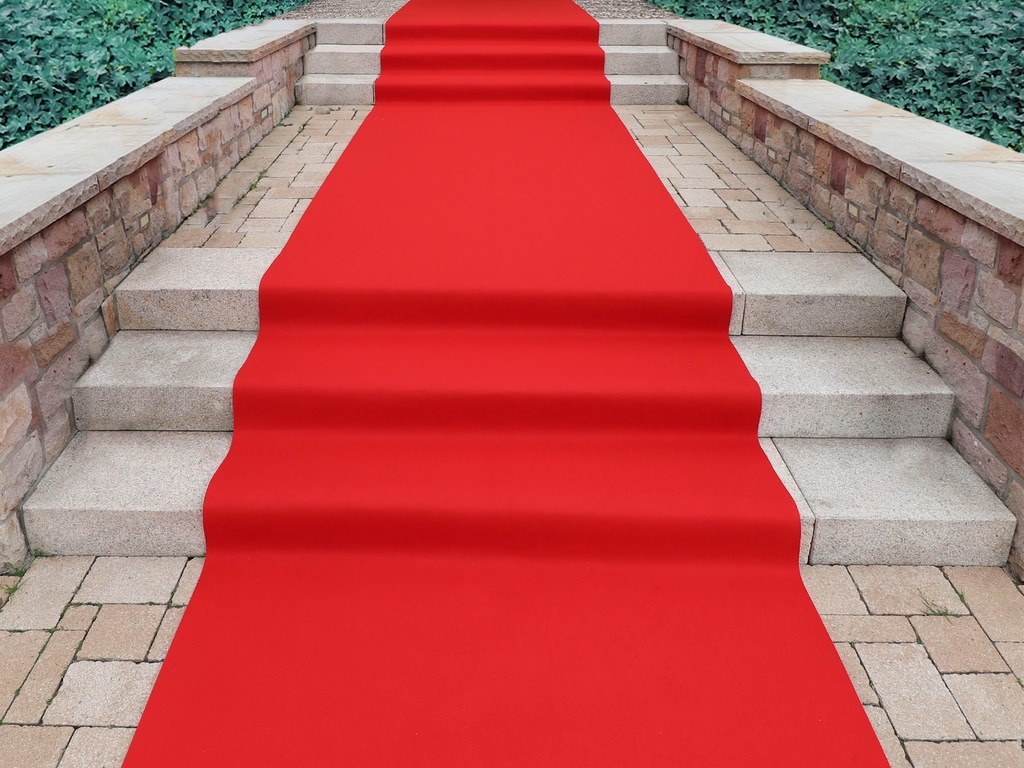 Bild von Primaflor-Ideen in Textil Läufer "PODIUM", rechteckig, 2,6 mm Höhe, Breite 150 cm, robuster Nadelfilz, Uni-Farben