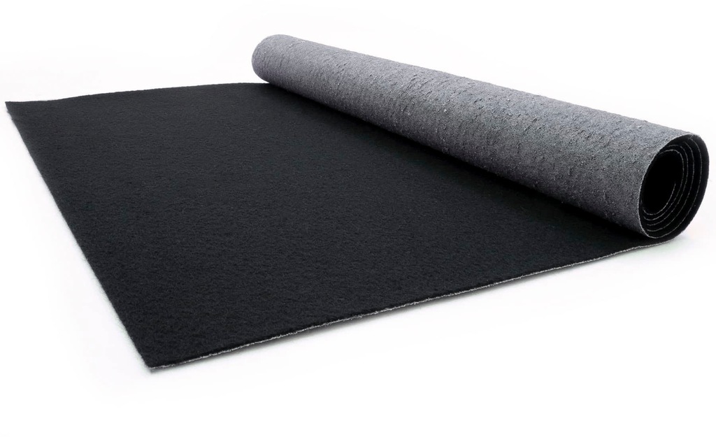 Bild von Primaflor-Ideen in Textil Läufer "PODIUM", rechteckig, 2,6 mm Höhe, Breite 200 cm, Nadelfilz, Uni-Farben, ideal für Veranstaltungen