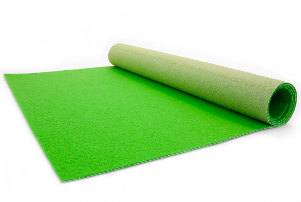 Bild von Primaflor-Ideen in Textil Läufer "PODIUM", rechteckig, 2,6 mm Höhe, Breite 100 cm, robuster Nadelfilz, Uni-Farben