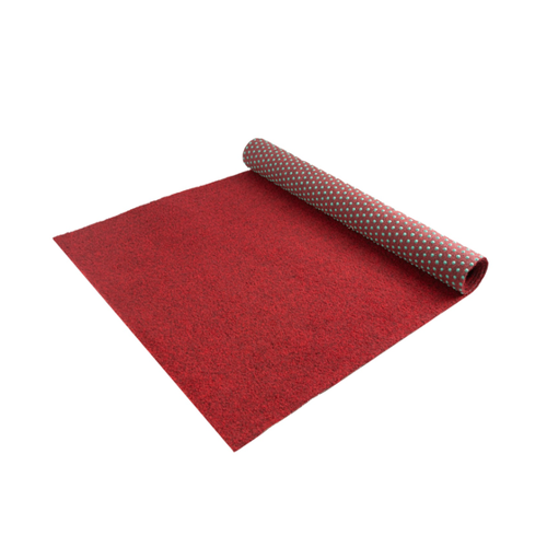 Bild von Primaflor Rasenteppich Green Rot 1,33m x 10,50m – Ideal für Balkon und Terrasse