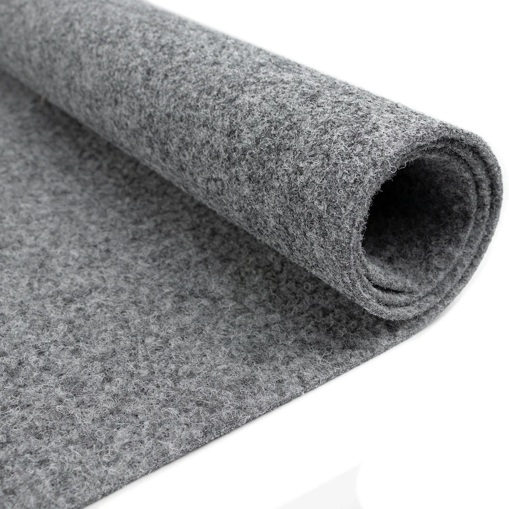 Bild von Primaflor-Ideen in Textil Teppichboden "Nadelfilz REWIND", rechteckig, 5 mm Höhe, Breite 200 cm, Uni Farben, robust & strapazierfähig