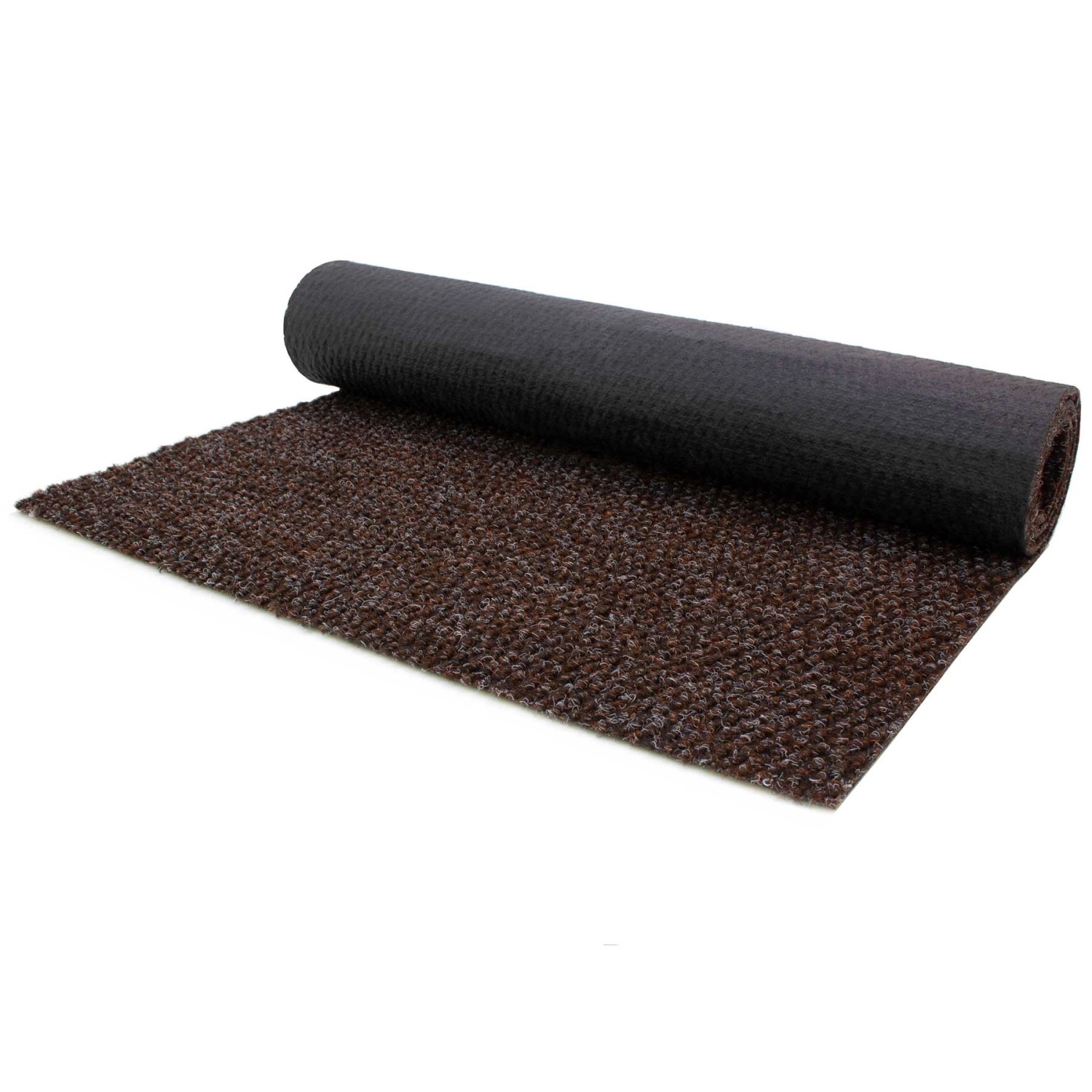 Bild von Primaflor Sauberlauf nach Maß - PICOLLO, Braun, 1,00m x 13,50m, Rutschfester Schmutzfangläufer Meterware, Robuster Küchenläufer, Zuschneidbarer Teppichläufer, Eingangsmatte für Flur und Windfang