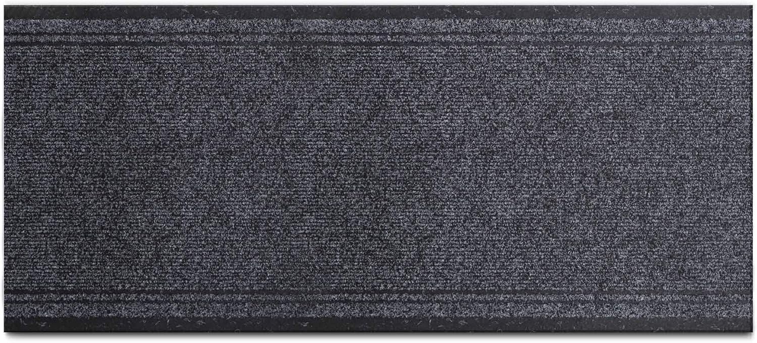 Bild von Primaflor Sauberlauf - MALAGA, Blau, 0,66m x 11,50m, Rutschfester Schmutzfangläufer Meterware, Schmaler Küchen-Läufer nach Maß, Zuschneidbarer Teppichläufer, Eingangsmatte für Flur und Windfang