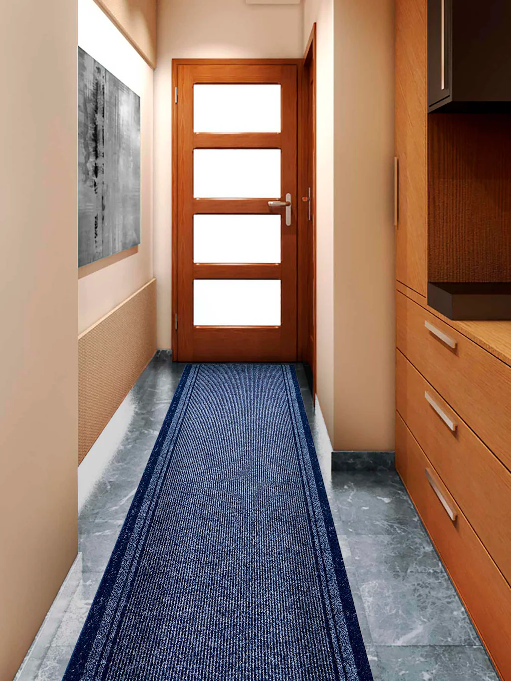 Bild von Primaflor-Ideen in Textil Läufer "MALAGA", rechteckig, 6 mm Höhe, Schmutzfangteppich, Schmutzmatte, robust, rutschhemmend