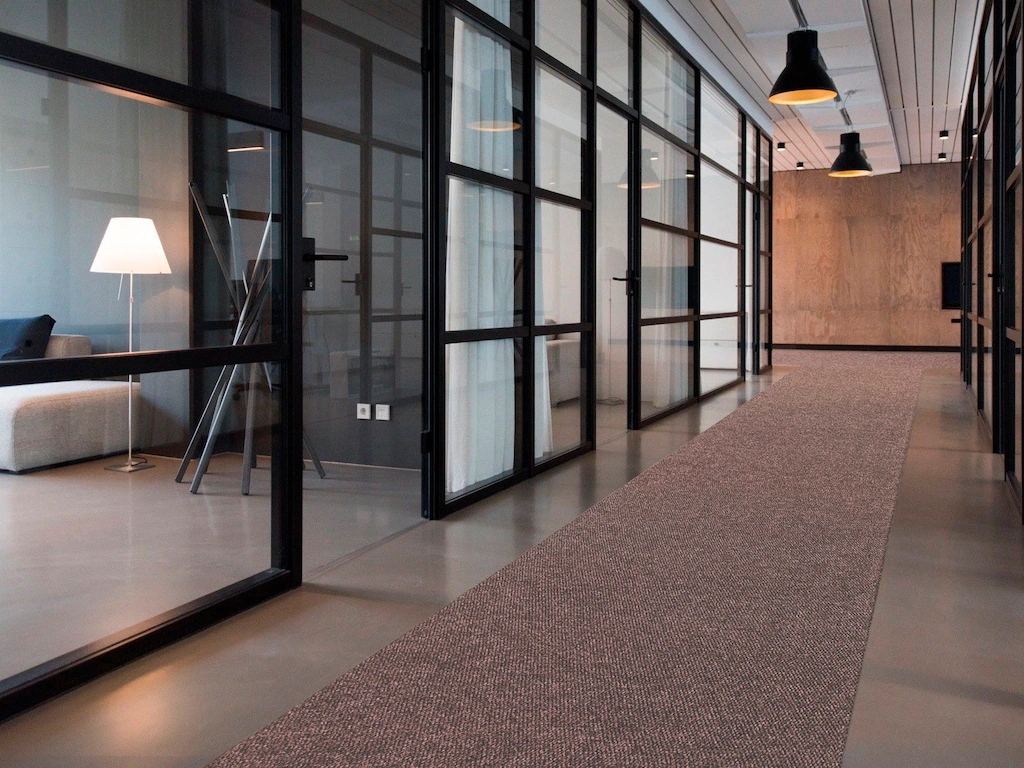 Bild von Primaflor Sauberlauf nach Maß - PICOLLO, Beige, 2,00m x 5,50m, Rutschfester Schmutzfangläufer Meterware, Robuster Küchenläufer, Zuschneidbarer Teppichläufer, Eingangsmatte für Flur und Windfang
