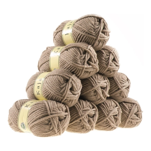 Bild von Weiches Strickgarn KAJA in petrol