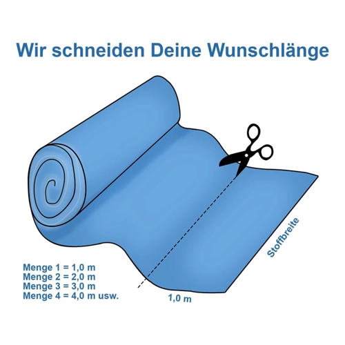 Bild von maDDma Stoff Popeline Viskose uni Sommerstoff Fahnentuch Cretonne