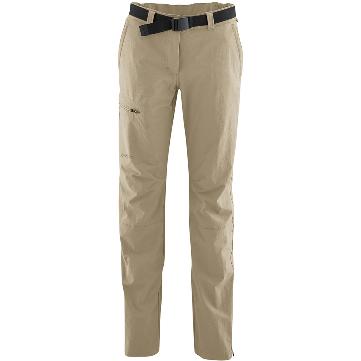 Bild von Maier Sports Inara Slim, Damen Wanderhose, Wasserabweisende Outdoorhose für Trekking und Hiking, Enganliegender Schnitt, PFC-frei, mSTRETCH pro 4 & Dryprotec, Braun, 34 (W26/L31)