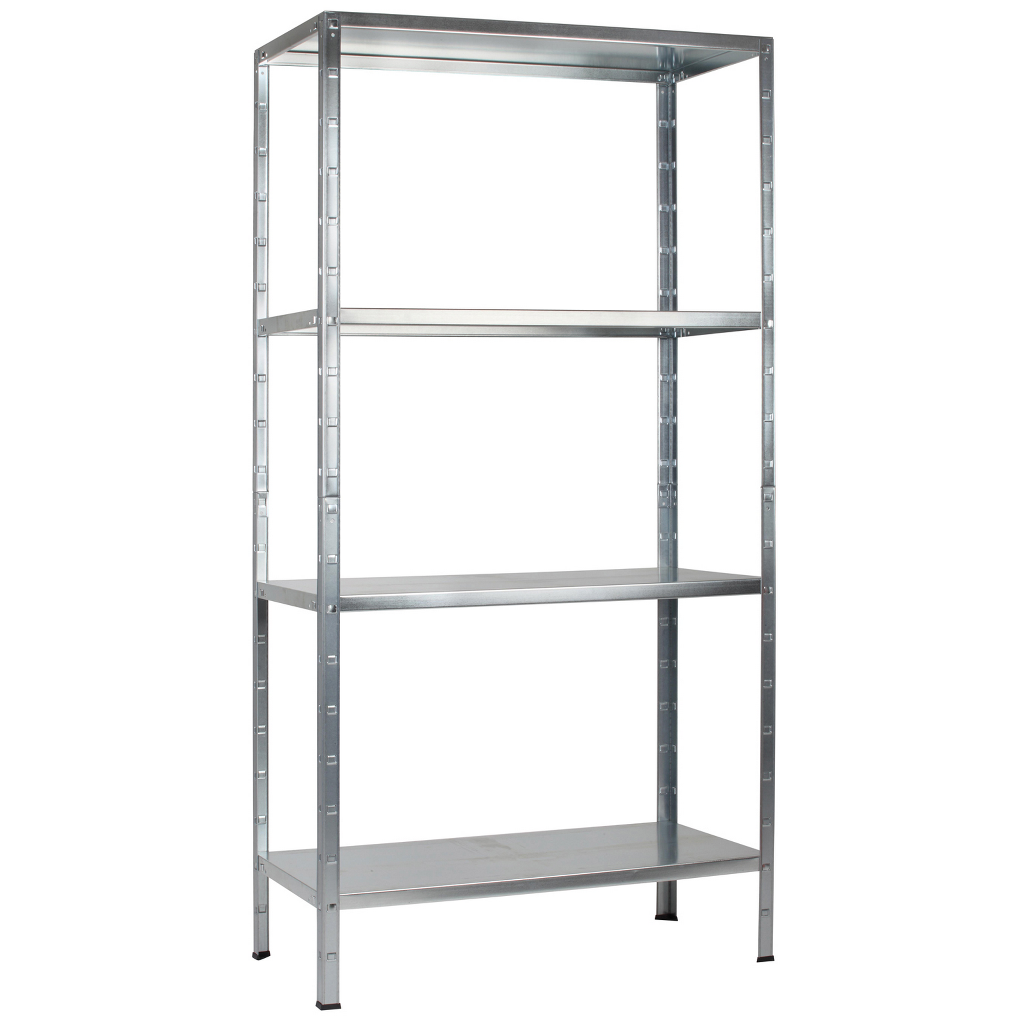 Bild von SCHULTE Regalwelt Steckregal mit 4 PowerMAX Fachböden, 70 kg Tragkraft, 200x100x50 cm (HxBxT)