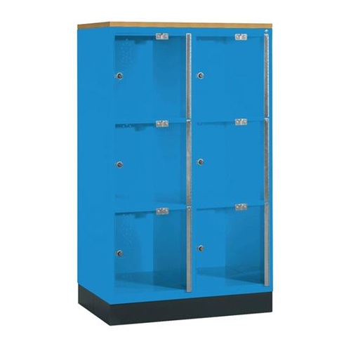 Bild von Fächerschrank H1370xB820xT500mm von C+P in Lichtblau