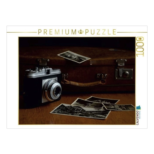 Bild von CALVENDO Puzzle Älteres Modell Einer Kleinbildkamera 1000 Teile Puzzle quer