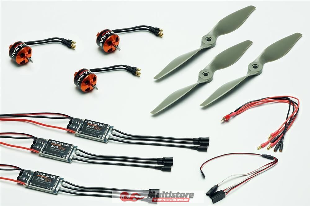 Bild von C 6912 Flugmodell Brushless Antriebsset Pichler Passend für (Modell Antriebssets): VQ Junkers 52