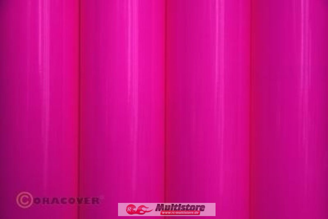 Bild von Oracover Bügelfolie Oracover fluoresz. neon-pink (2 Meter) / X3013