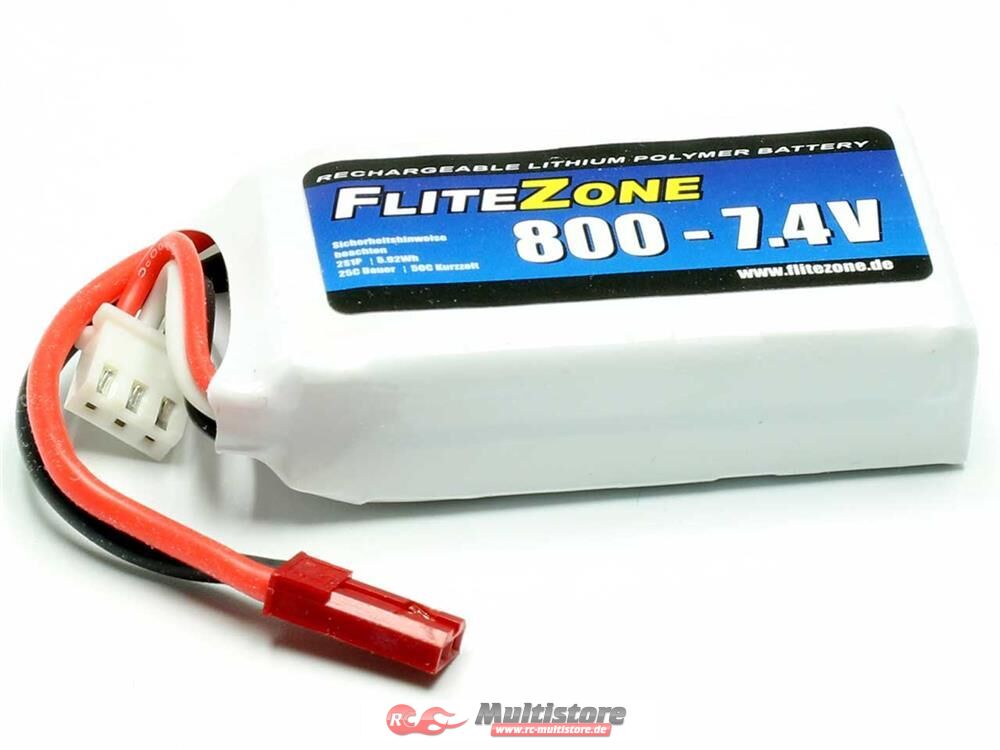 Bild von PICHLER LiPo Akku FliteZone 800 - 7,4V / C9336