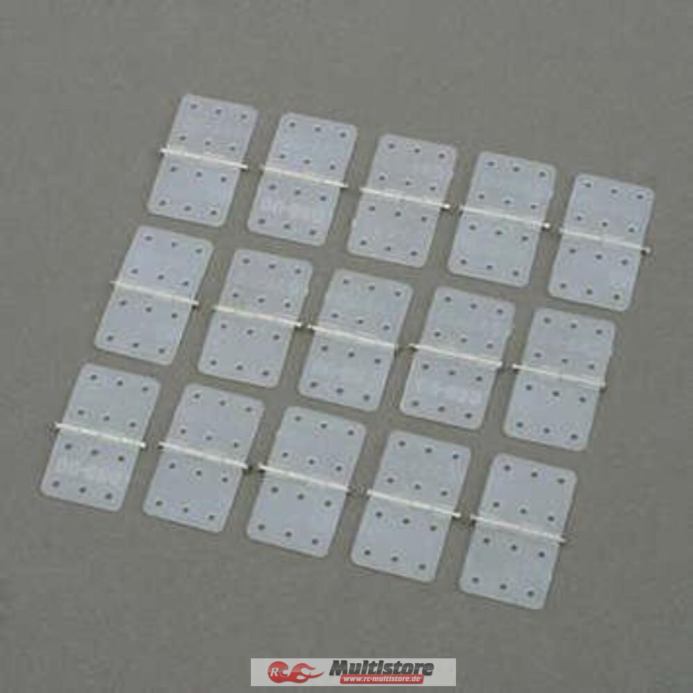 Bild von DU-BRO Hinges 16/28 Scharnier Rechteckig Polyamid (L x B) 28 mm x 16 mm 15 St.
