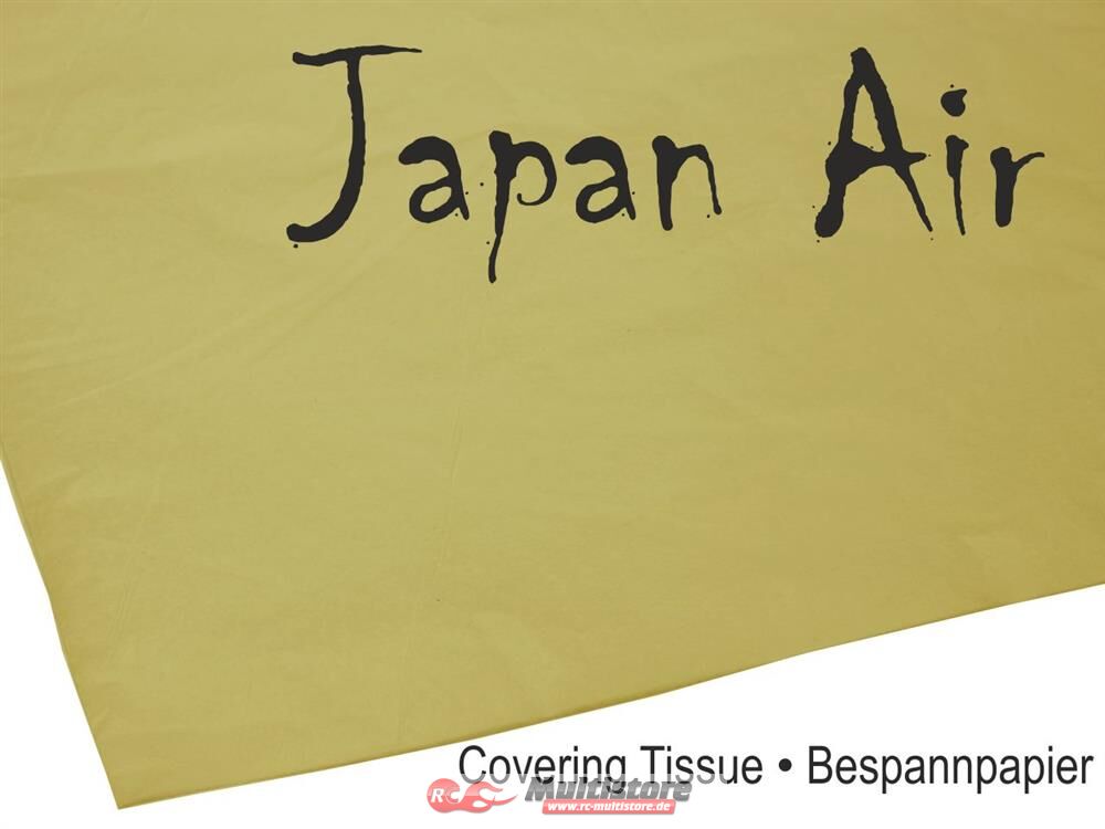 Bild von Modellbau Lindinger japan air bespannpapier 16g braun 500 x 750 mm 10stk. gerollt
