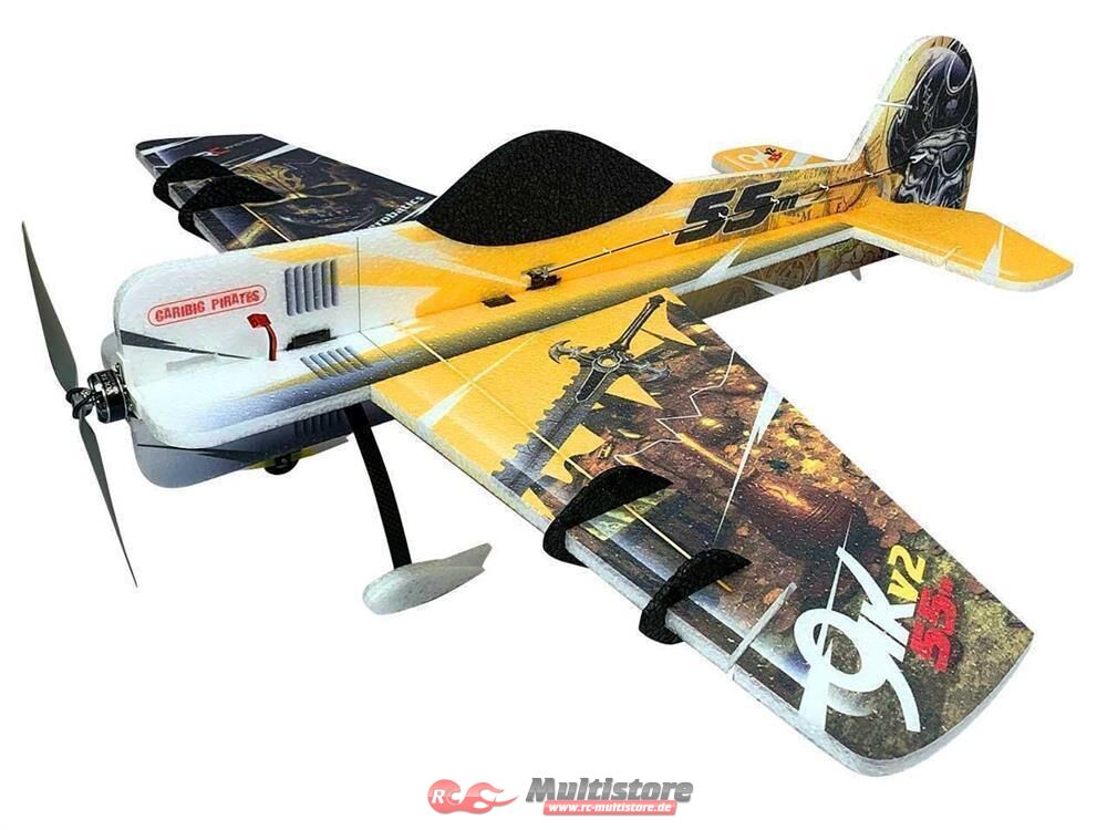 Bild von Pichler Modellbau Yak 55 Combo Gelb RC Motorflugmodell Bausatz 800mm