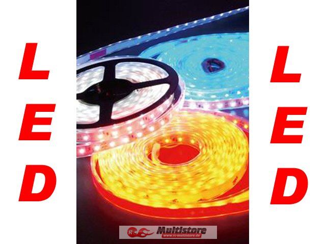 Bild von Pichler, LED Streifen, LED Leuchtstreifen 4mm / 6-8V blau 1m (100 cm)