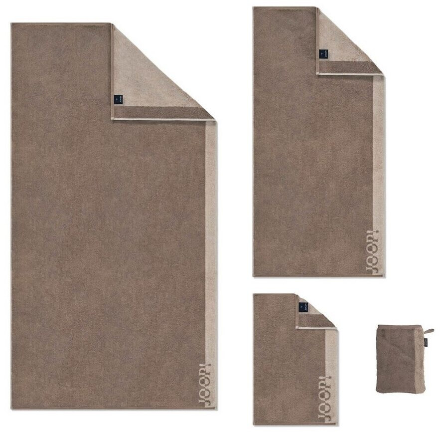 Bild von JOOP! Badetücher Joop! Duschtuch Badetuch 80x150 Tone doubleface 1689-37 sand, Baumwolle (1-St)