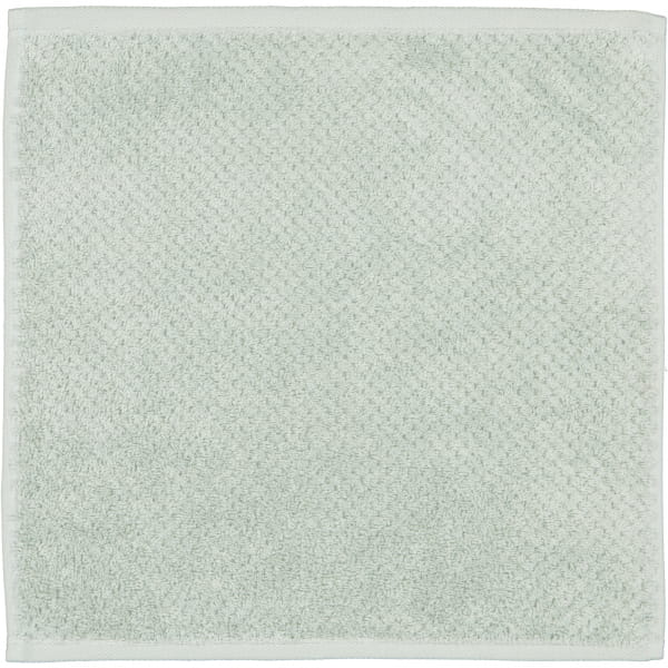 Bild von Cawö Handtücher Pure 6500 - Farbe: eukalyptus - 450 - Seiflappen 30x30 cm